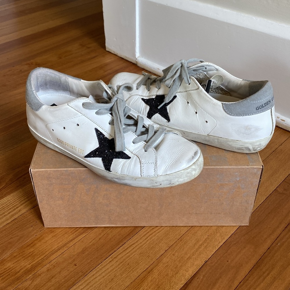 Golden Goose Superstar Low Top Sneaker; sz 39
